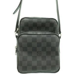 Louis Vuitton Damier Graphite Black REM Shoulder Bag